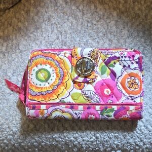 Vera Bradley Multicolor Floral Wallet